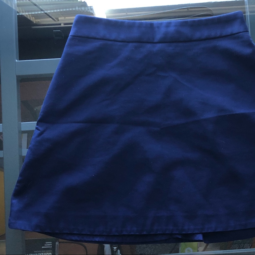 Express skater skirt royal blue with pockets